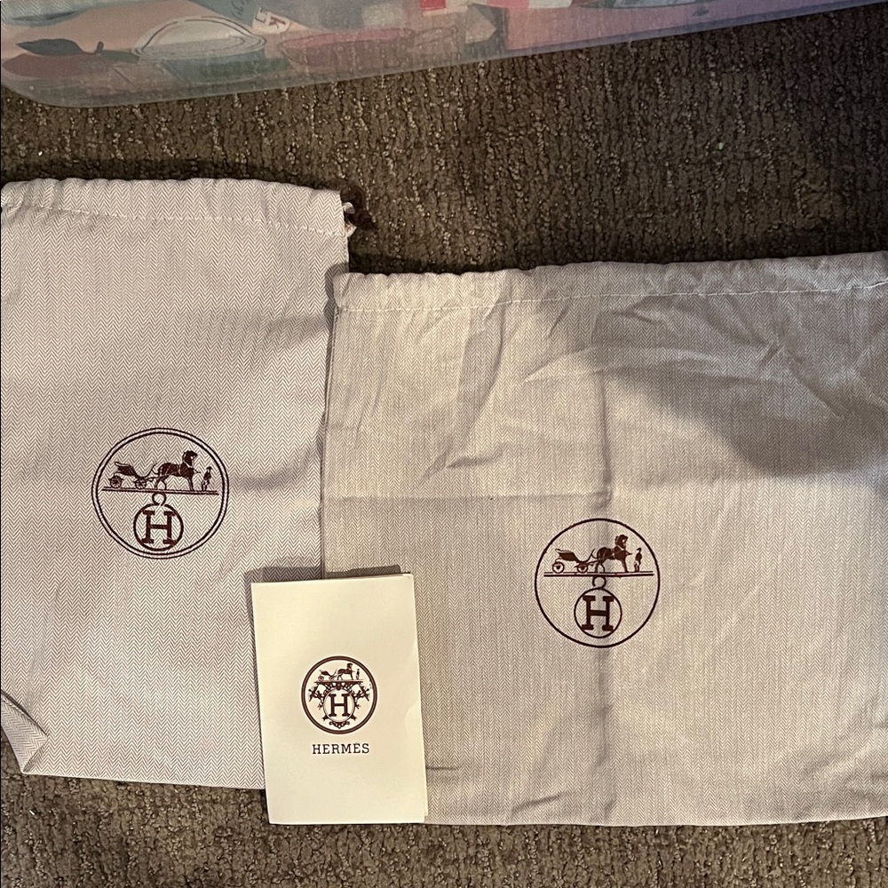 Hermes Travel Bags in Gray